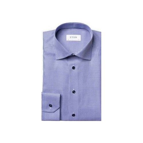 Eton Contemporary Fit - Blue checkered shirt
